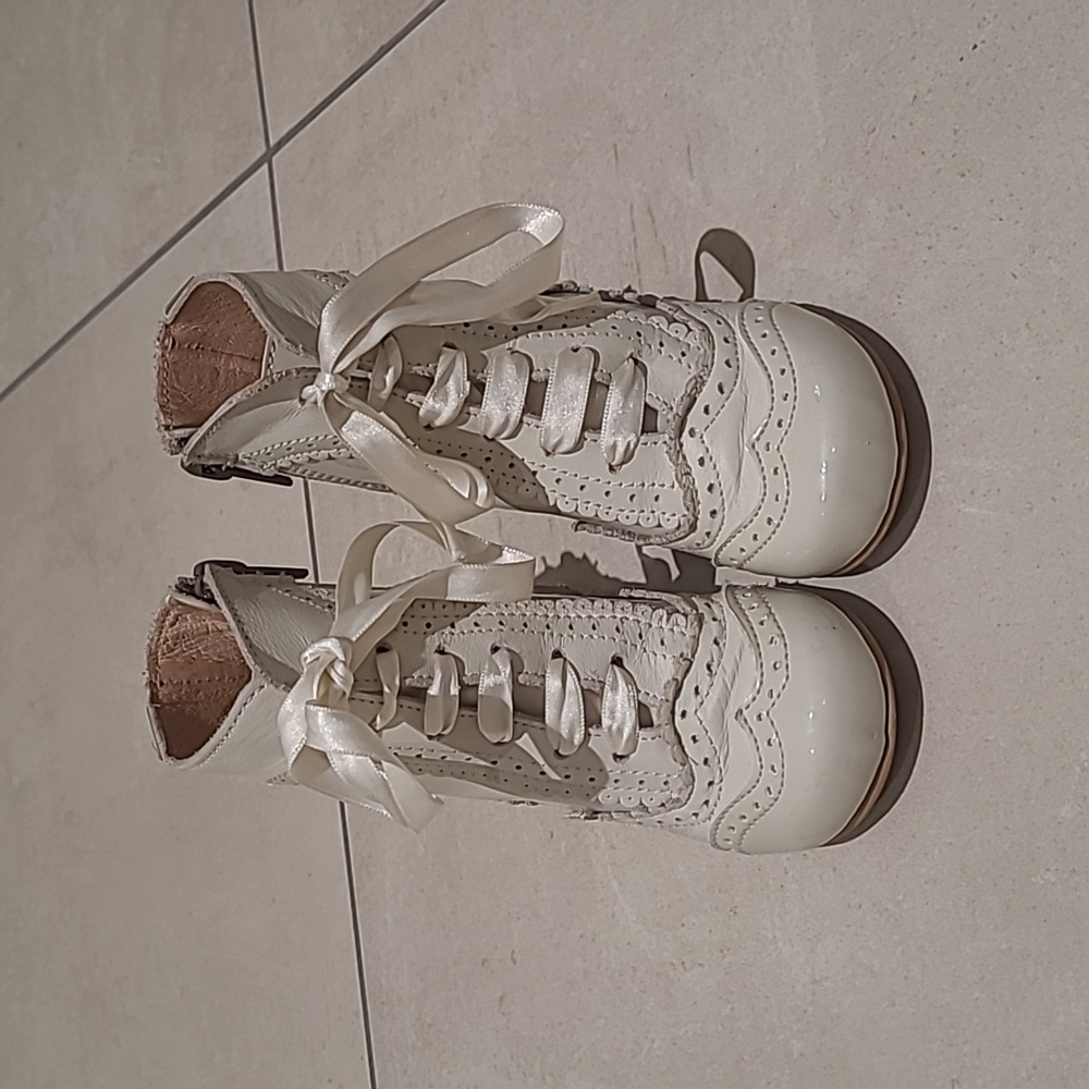 Angelitos Cream Girl Boots 22